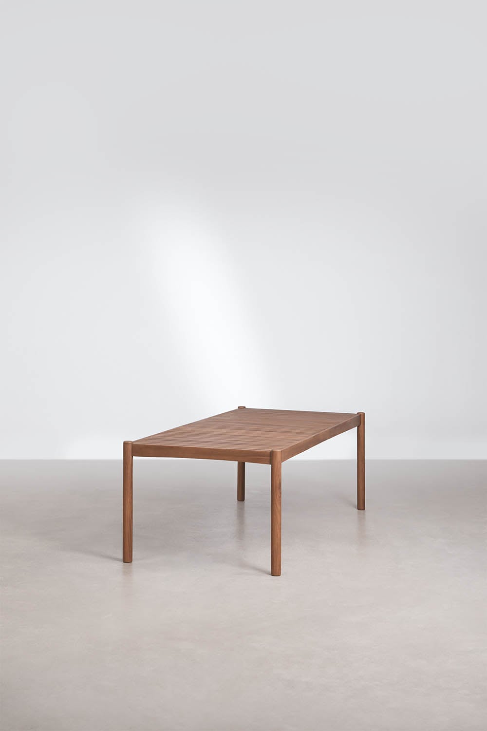 Rechthoekige tuin tafel van acaciahout Karvia, galerij beeld 2