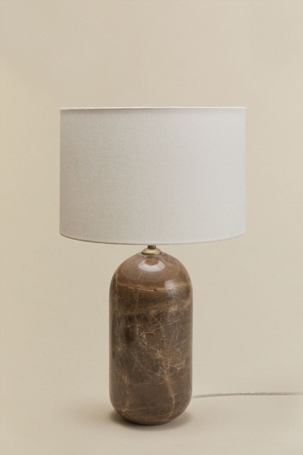 Yalvira tafellamp van natuursteen, galerij beeld 3