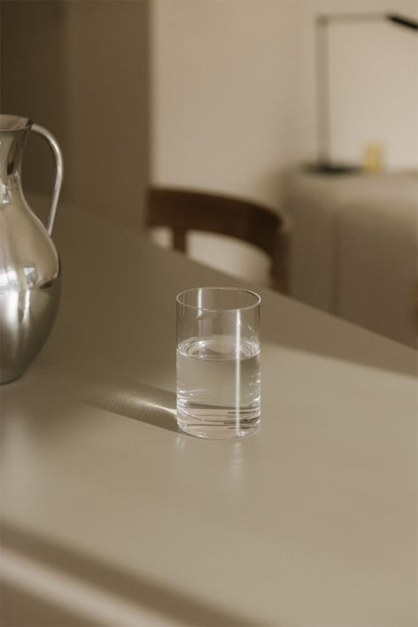 Pack van 4 glazen bekers 45 cl Lioare - Transparant