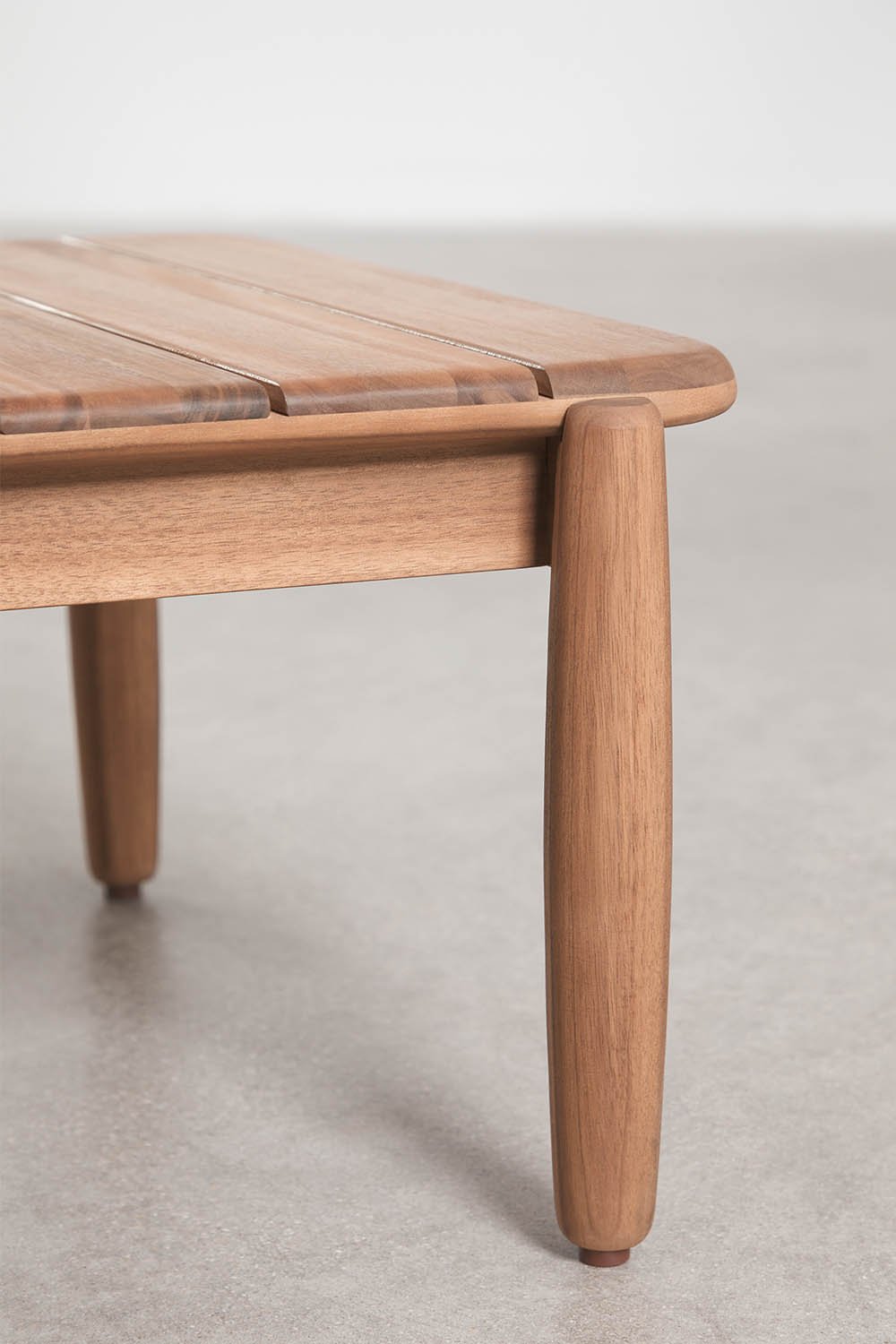 Rectangulaire tuintafel 110x60 cm van acaciahout Ribeira, galerij beeld 4