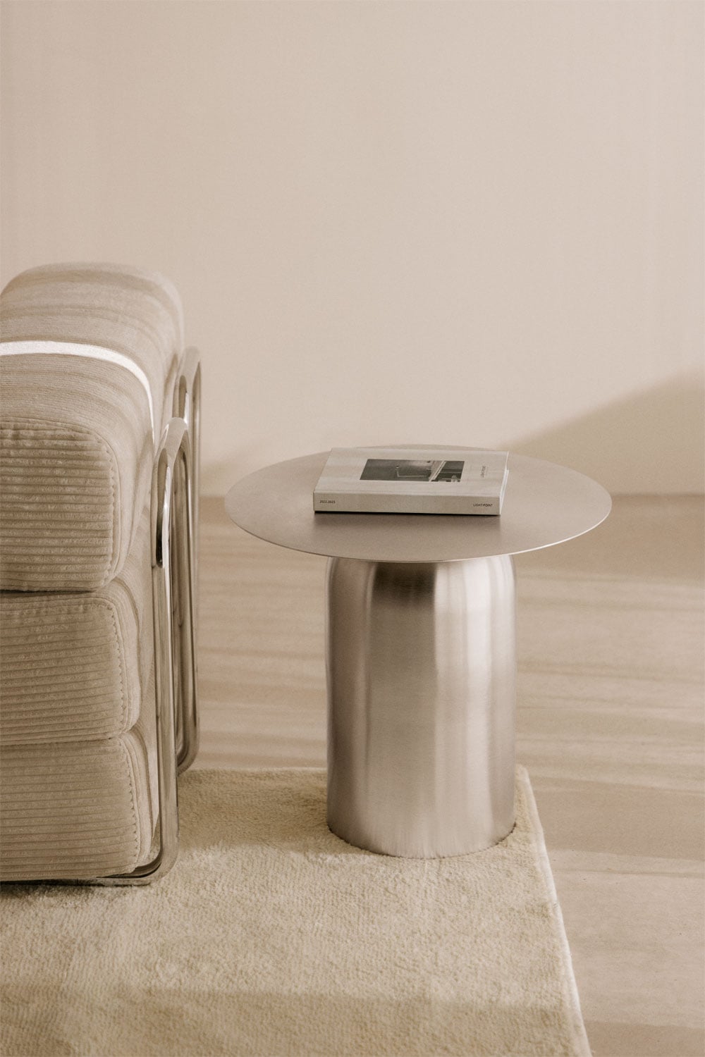 Ronde bijzettafel Ø40 cm Alliser, galerij beeld 1