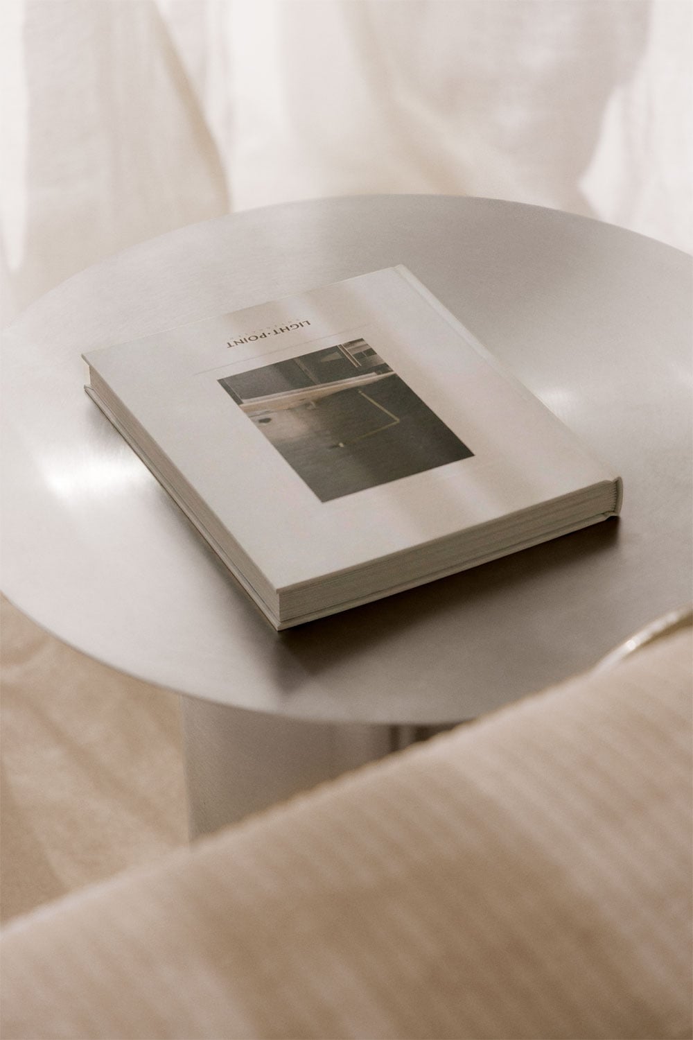 Ronde bijzettafel Ø40 cm Alliser, galerij beeld 2