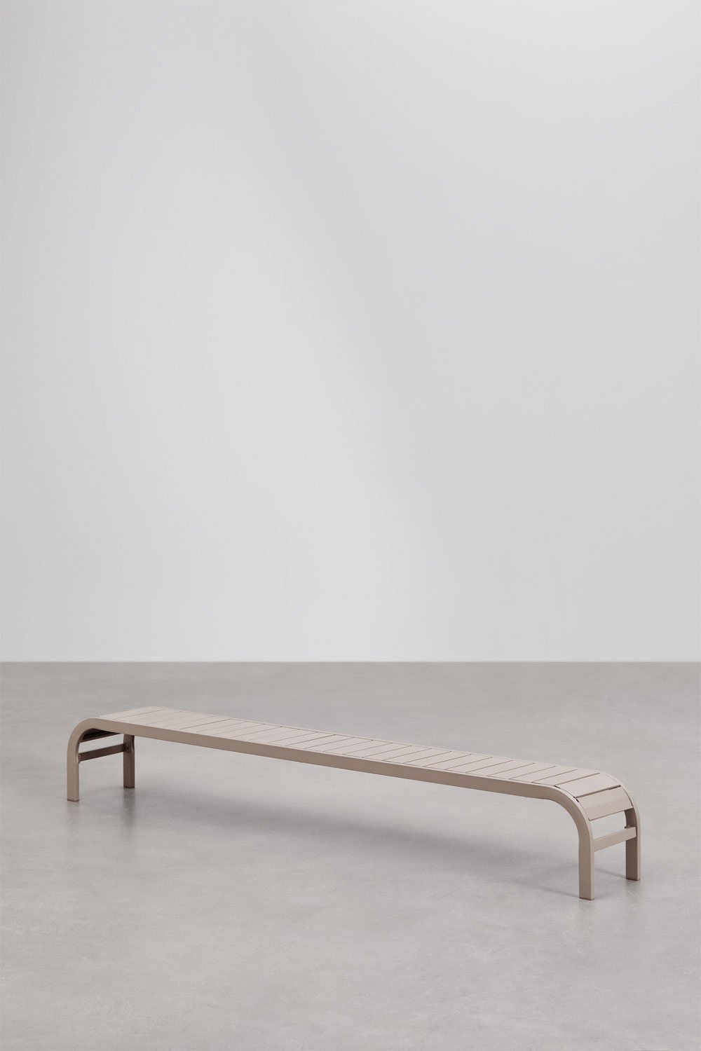 Set van 2 verstelbare ligstoelen en bijzettafel van staal Marietta, galerij beeld 11