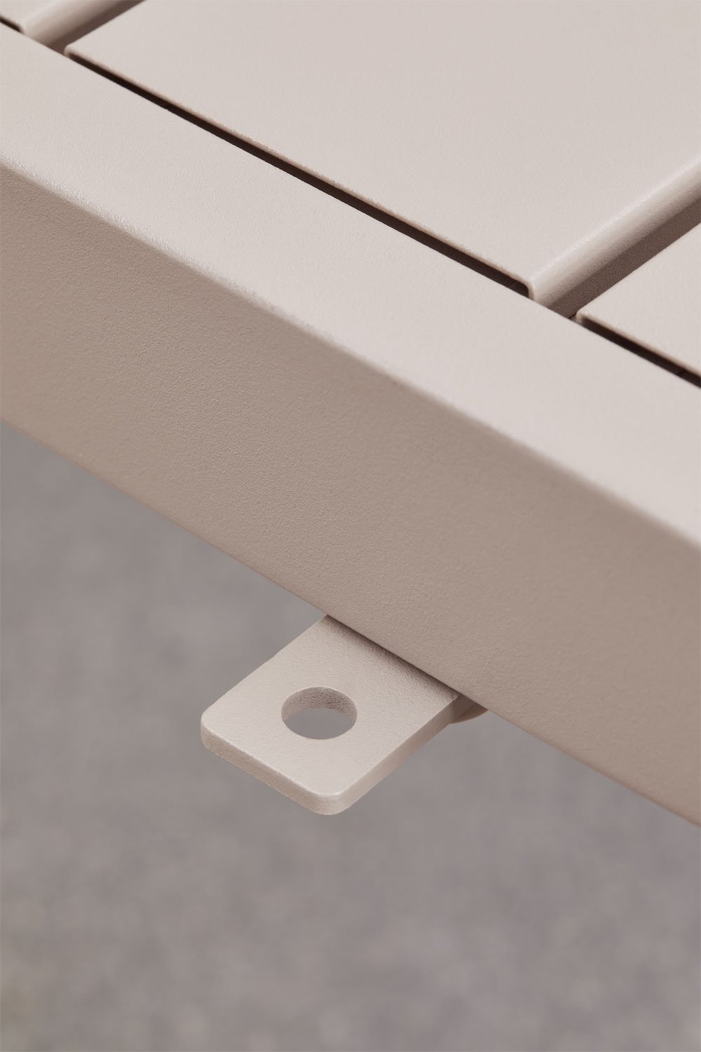 Set van 2 verstelbare ligstoelen en bijzettafel van staal Marietta, galerij beeld 13