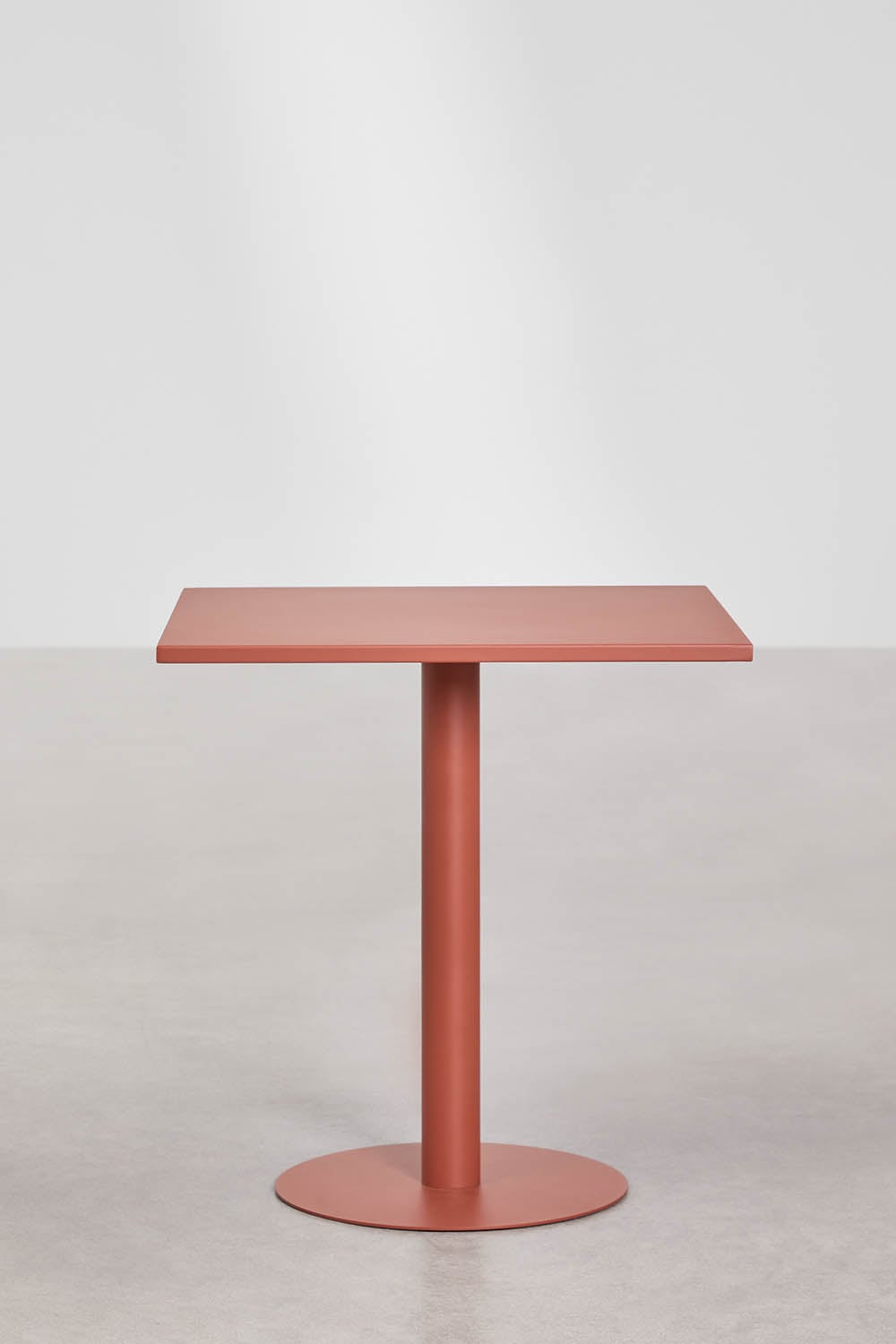 Vierkante tuin tafel 70x70 cm van ijzer Mizzi, galerij beeld 2