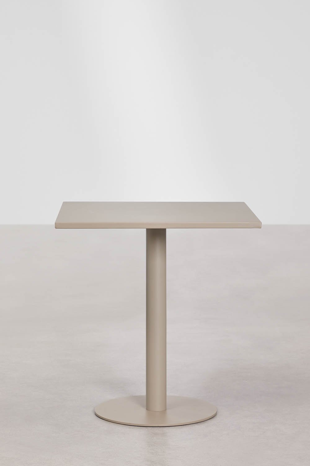 Vierkante tuin tafel 70x70 cm van ijzer Mizzi, galerij beeld 2