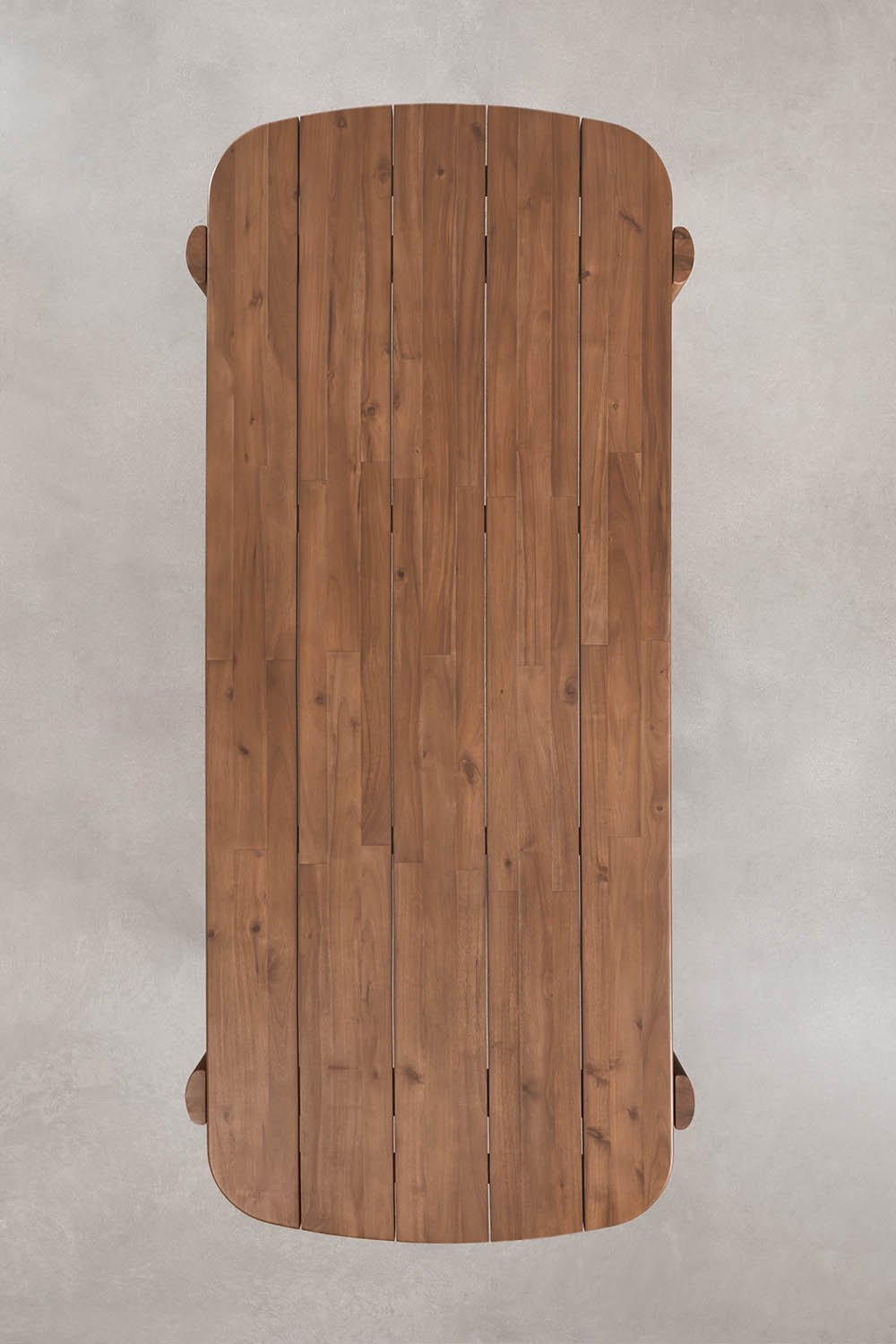 Rechthoekige tuintafel 260x115 cm van acaciahout Vetra, galerij beeld 8