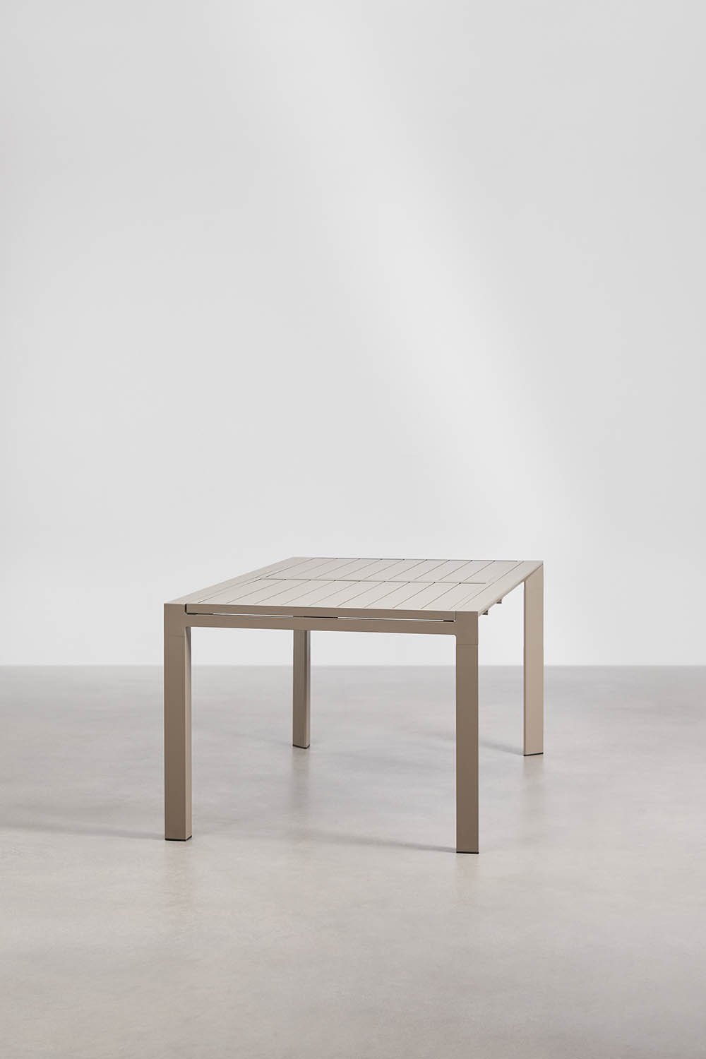 Rechthoekige uitschuifbare aluminium tuintafel Starmi 180-240x100 cm, galerij beeld 3