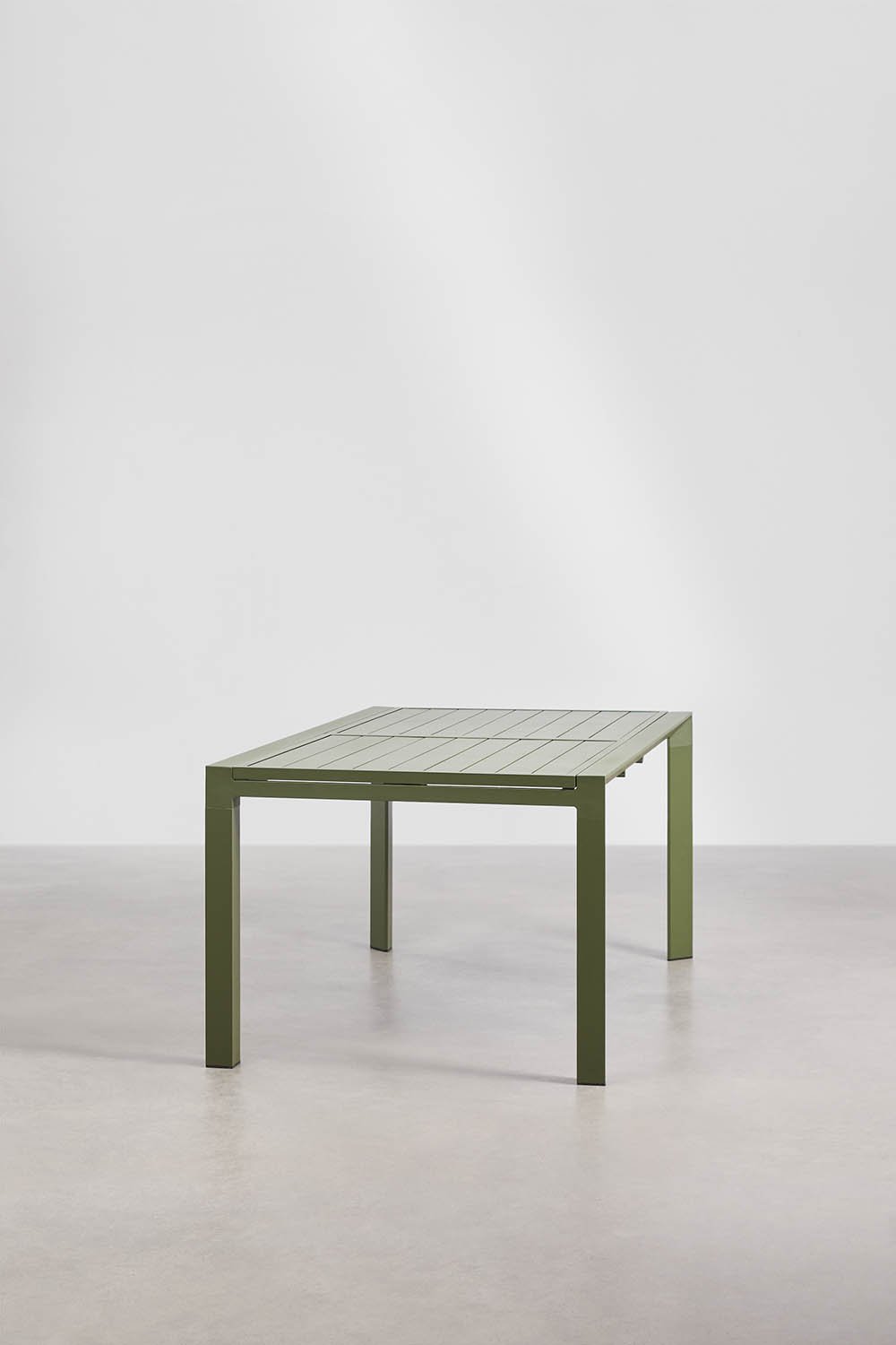 Rechthoekige uitschuifbare aluminium tuintafel Starmi 180-240x100 cm, galerij beeld 3