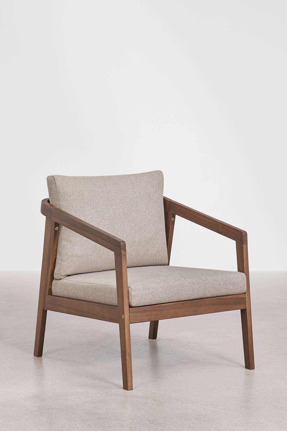 Tuinset met bank, 2 fauteuils en salontafel van acaciahout Kaela, galerij beeld 7