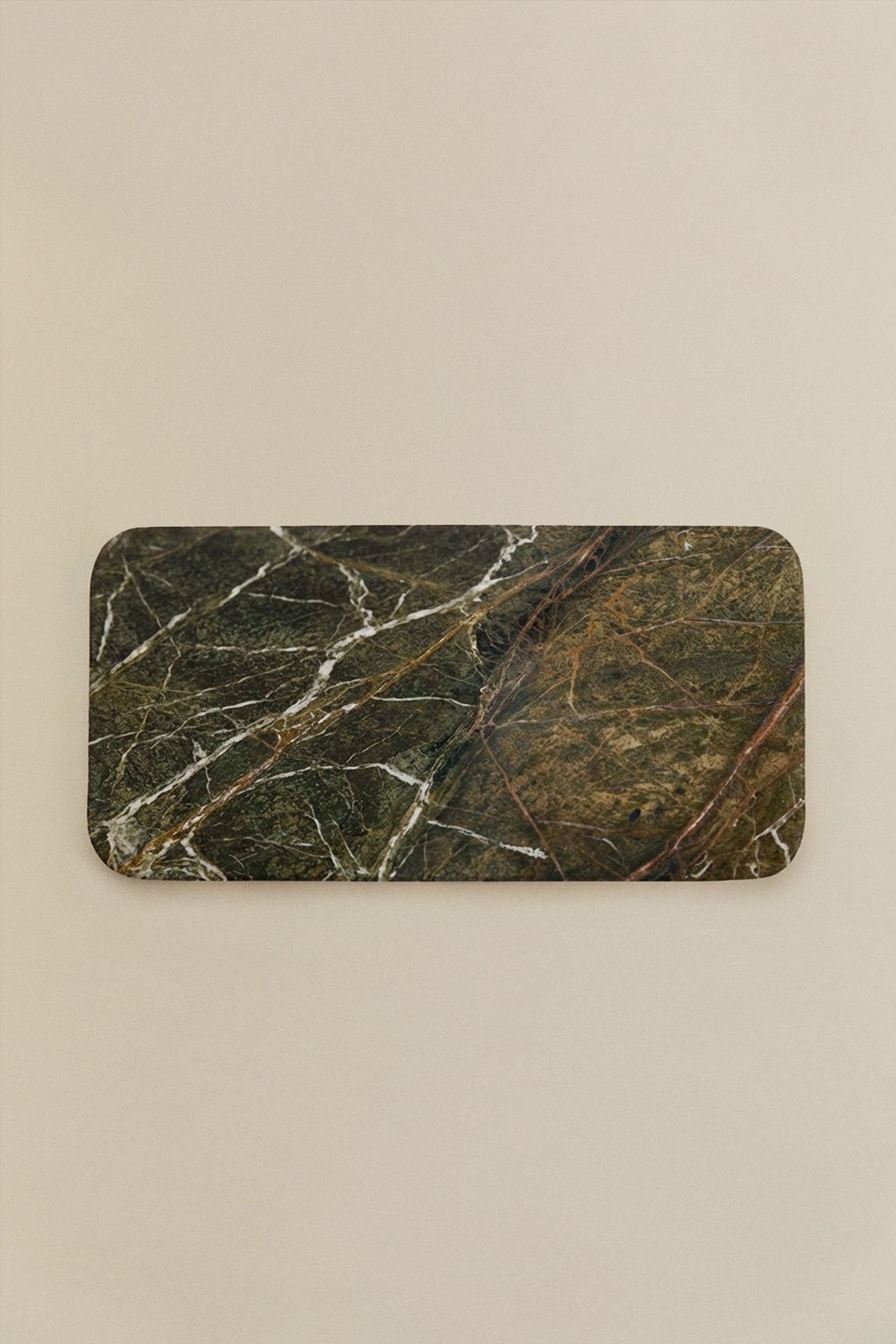 Rechthoekige serveertablet 40x20 cm van Zairex marmer, galerij beeld 3