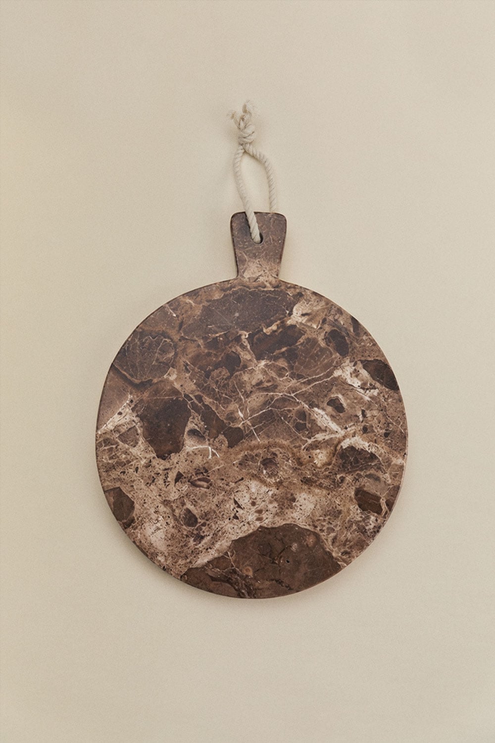 Ronde serveertafel Ø20 cm in marmer Calven, galerij beeld 3