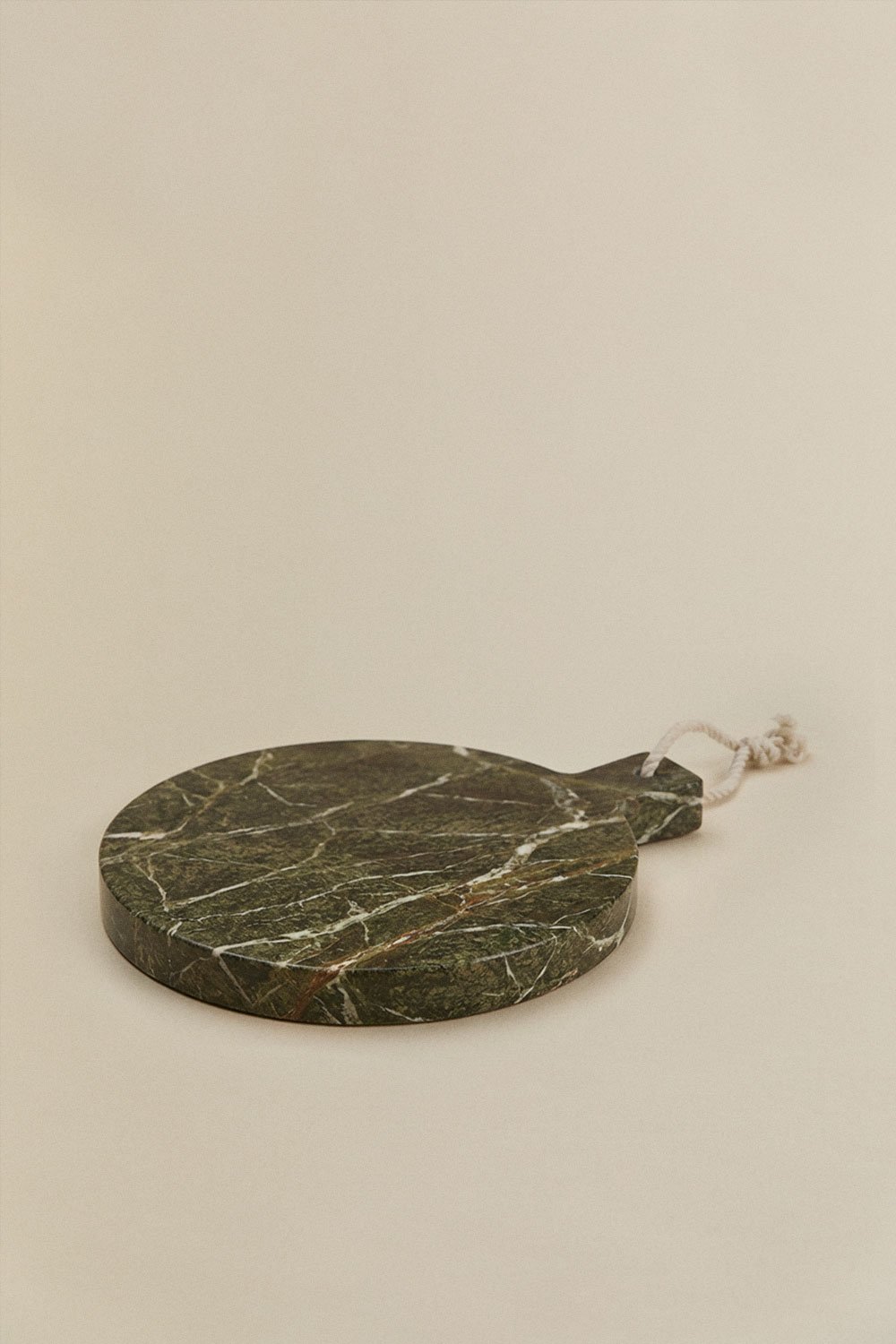 Ronde serveertafel Ø20 cm in marmer Calven, galerij beeld 4