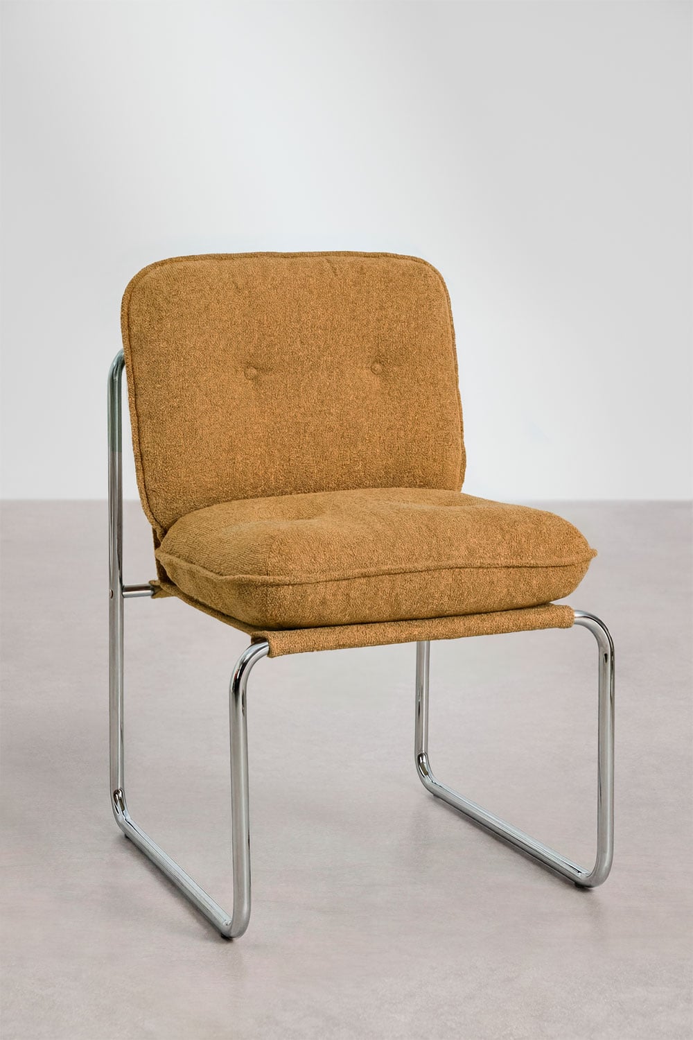 Set van 4 gestoffeerde eetkamerstoelen Matilda, galerij beeld 3