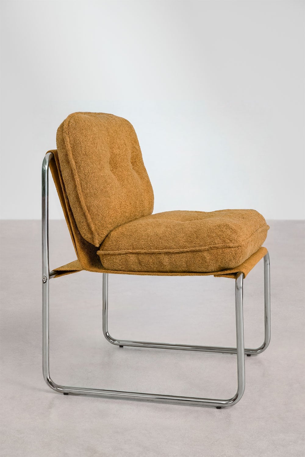 Set van 4 gestoffeerde eetkamerstoelen Matilda, galerij beeld 4