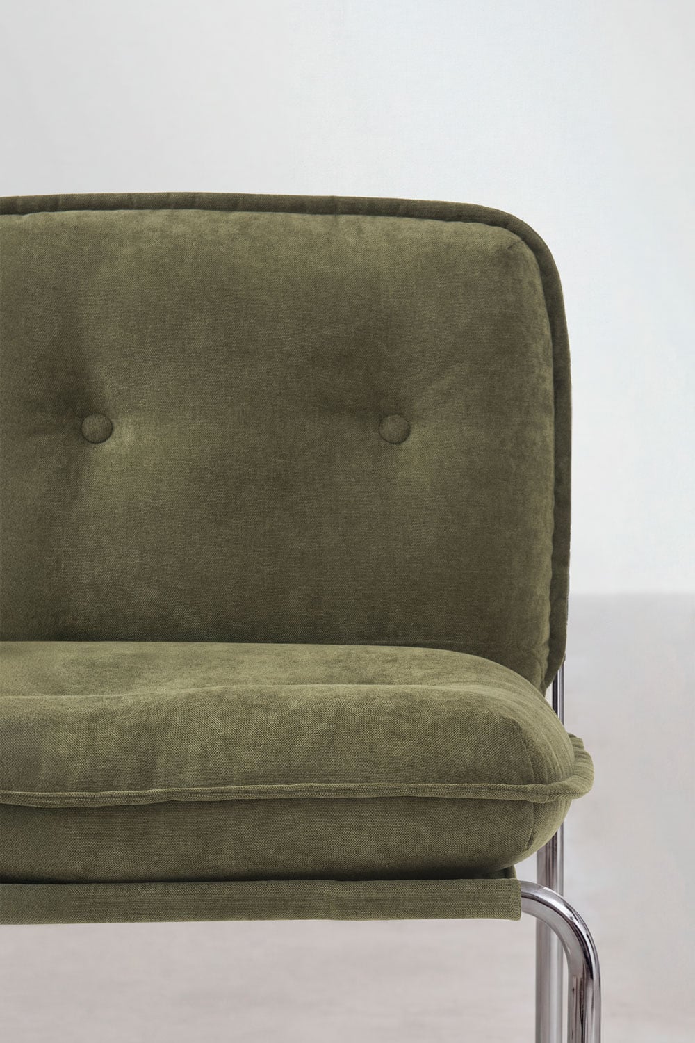 Set van 4 gestoffeerde eetkamerstoelen Matilda, galerij beeld 6