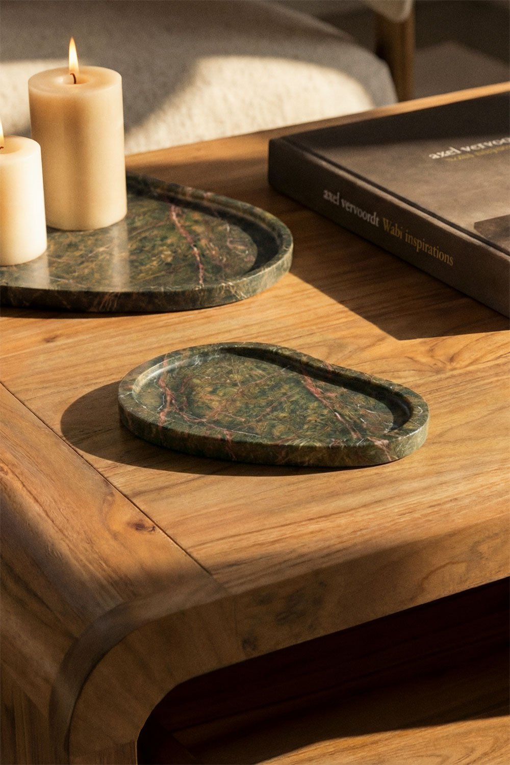 Orivando marmeren decoratieve tray, galerij beeld 1