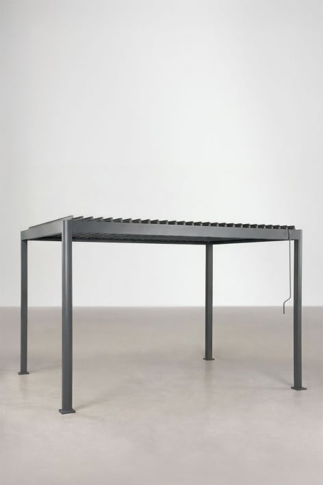 Bioclimatische pergola met aluminium lamellen Druvia