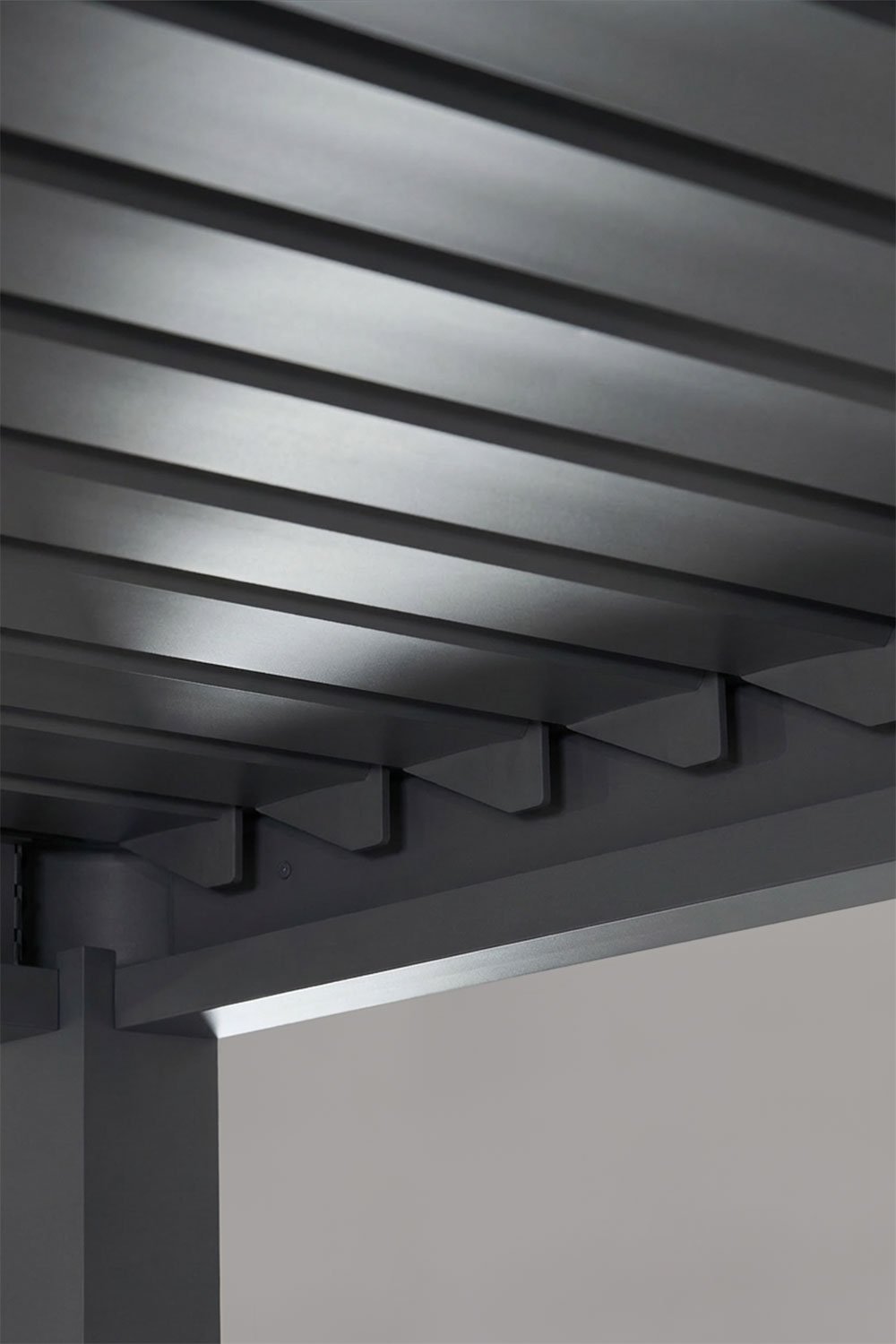 Bioclimatische pergola met aluminium lamellen Druvia, galerij beeld 3