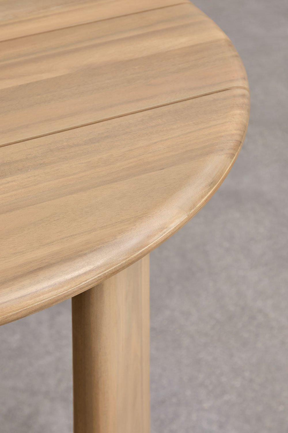 Ovale tuintafel 240x100 cm van acaciahout Uleno, galerij beeld 6