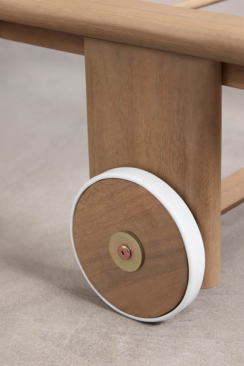 Set van 2 verstelbare ligstoelen van acaciahout Uleno, galerij beeld 8