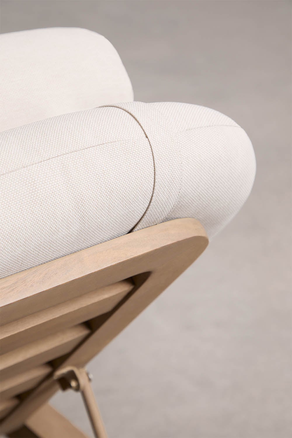 Set van 2 verstelbare ligstoelen van acaciahout Uleno, galerij beeld 9