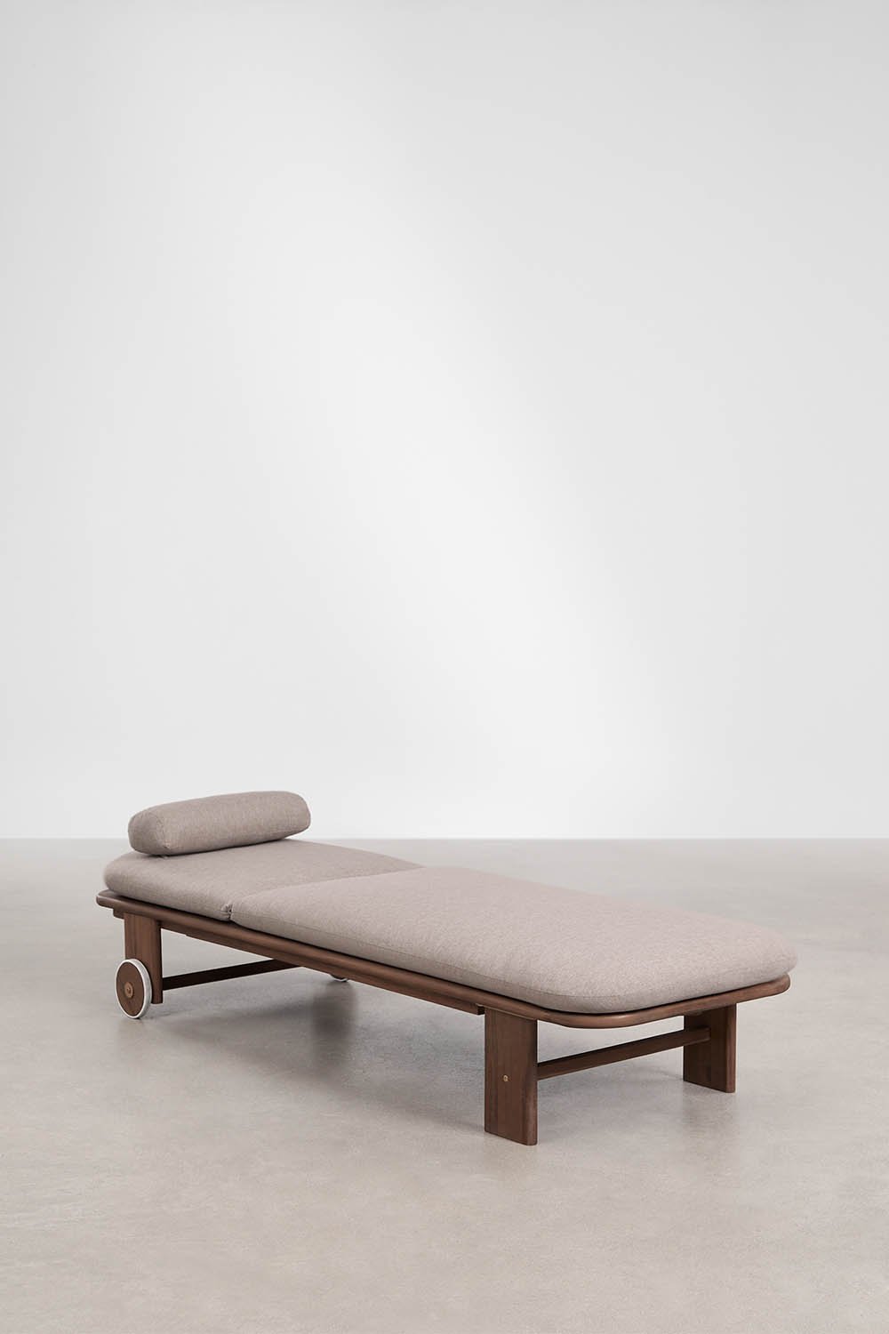 Set van 2 verstelbare ligstoelen van acaciahout Uleno, galerij beeld 4