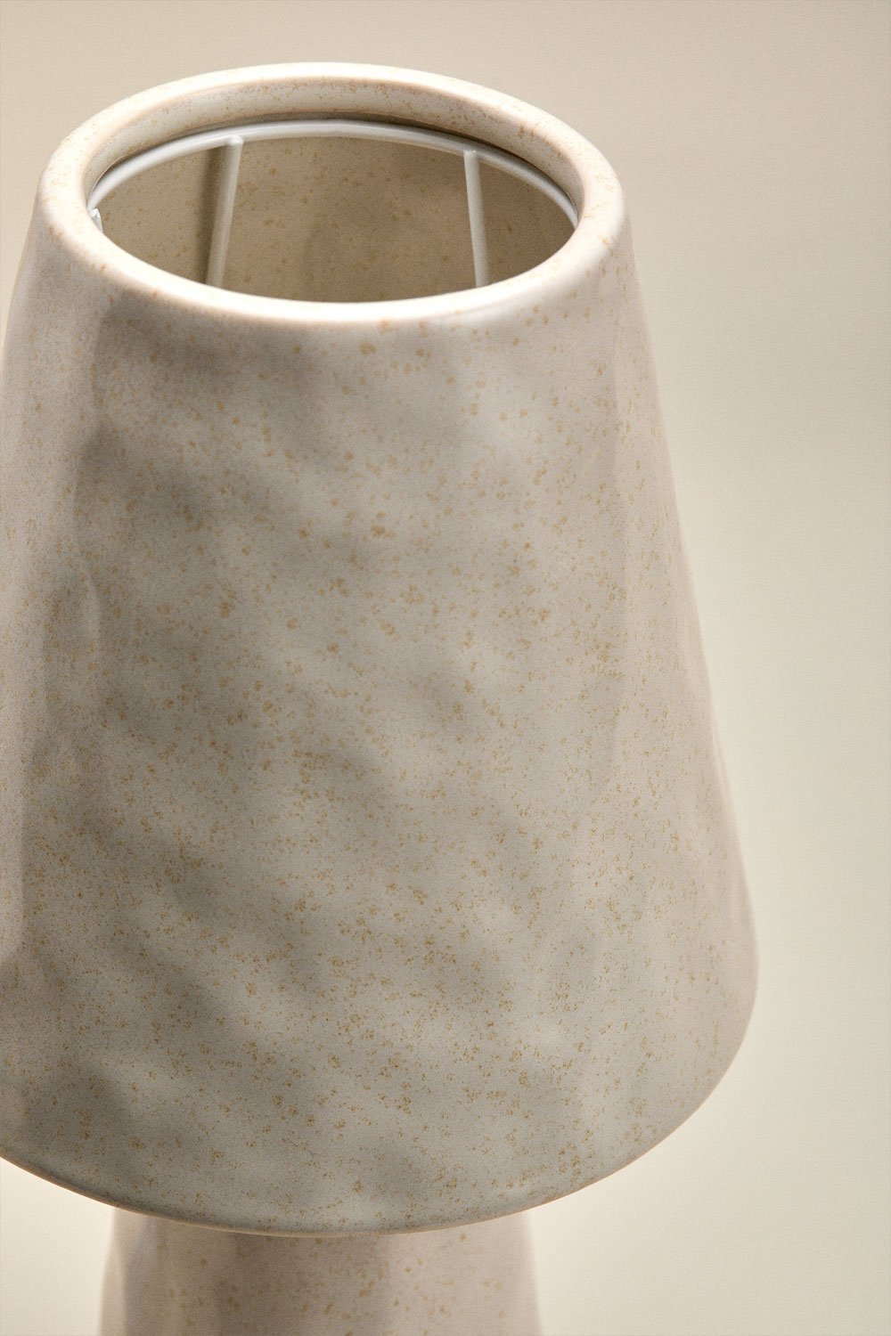 Portia keramische tafellamp, galerij beeld 5