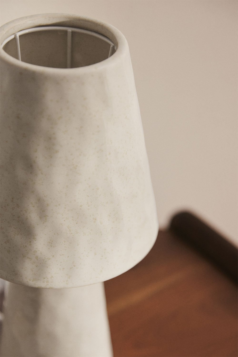 Portia keramische tafellamp, galerij beeld 2