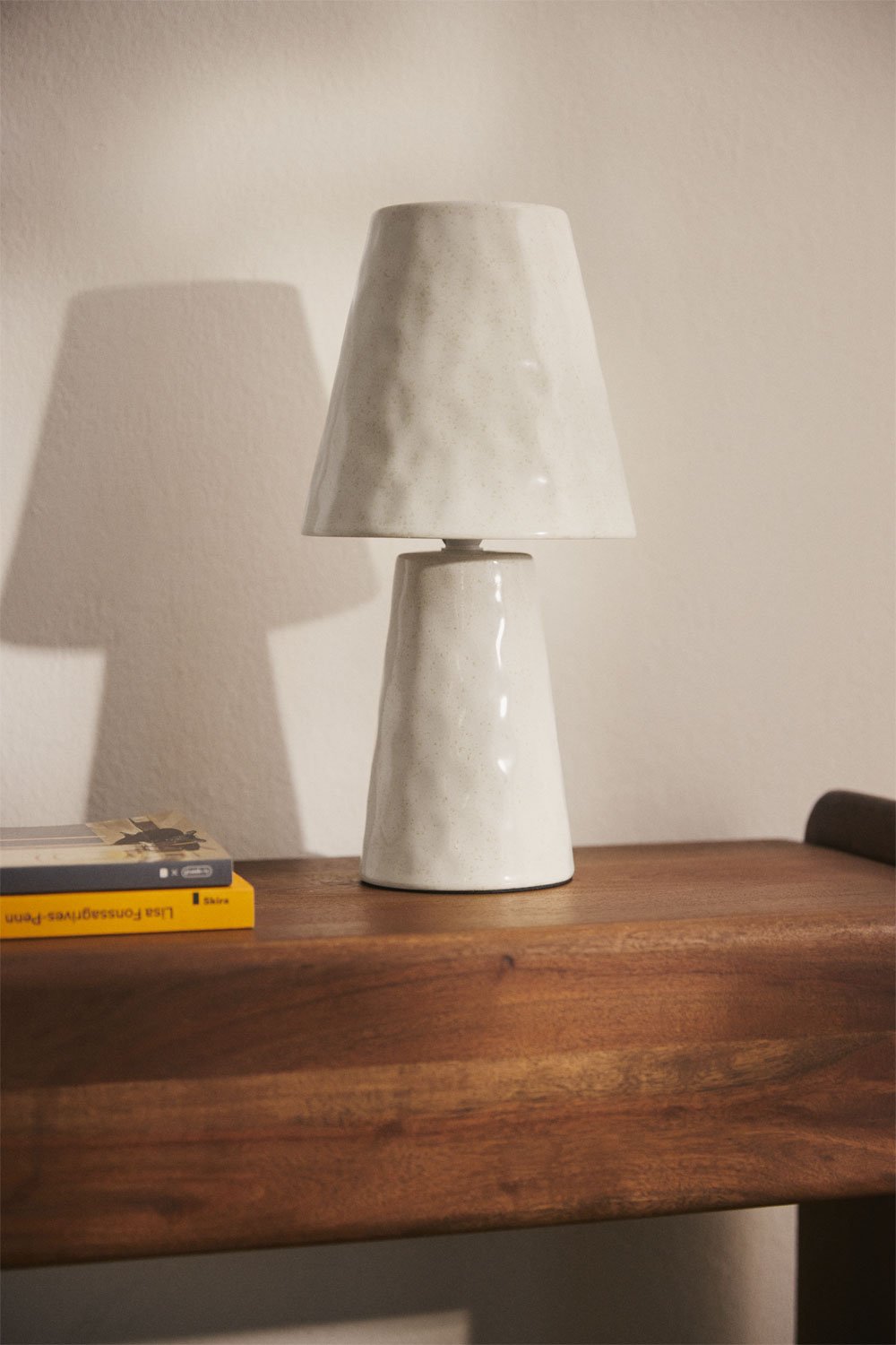 Portia keramische tafellamp, galerij beeld 1