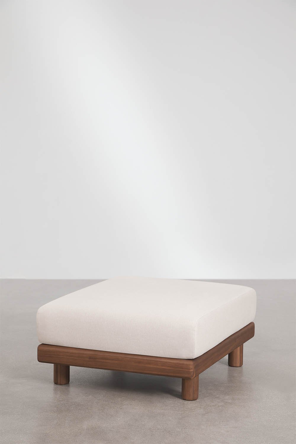 Tuinpoef 100x80 cm in acaciahout Edrien, galerij beeld 2