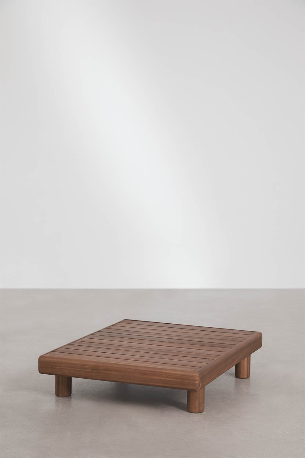 Rectangulaire tuintafel 100x80 cm in acaciahout Edrien, galerij beeld 2