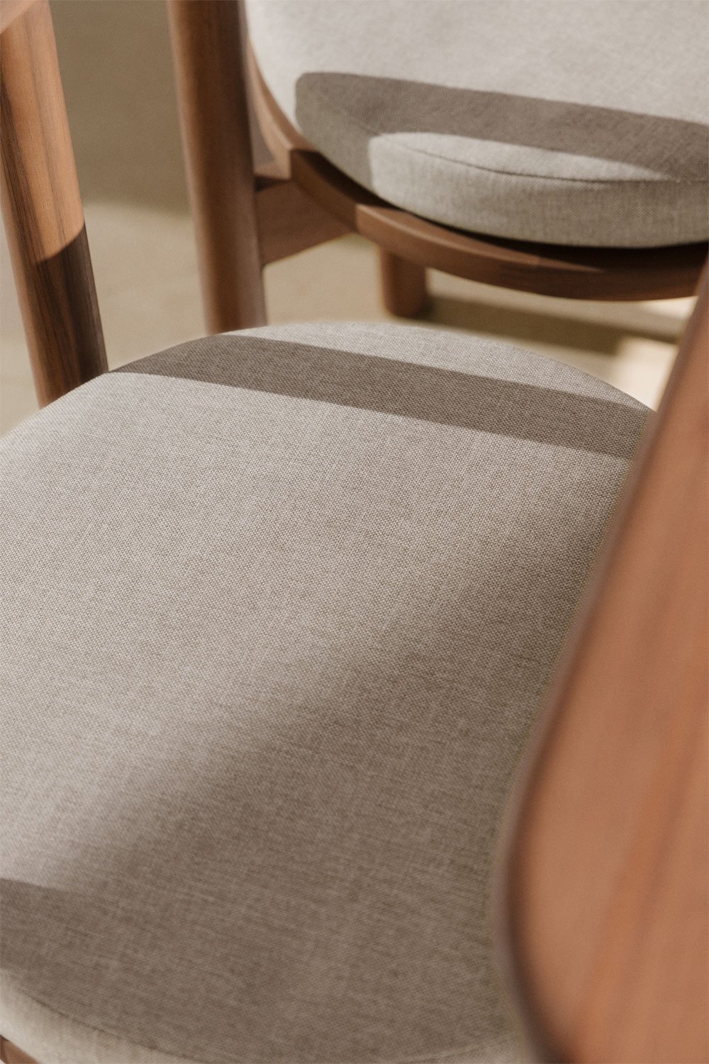 Set van 2 Nualis acaciahouten tuinstoelen, galerij beeld 2