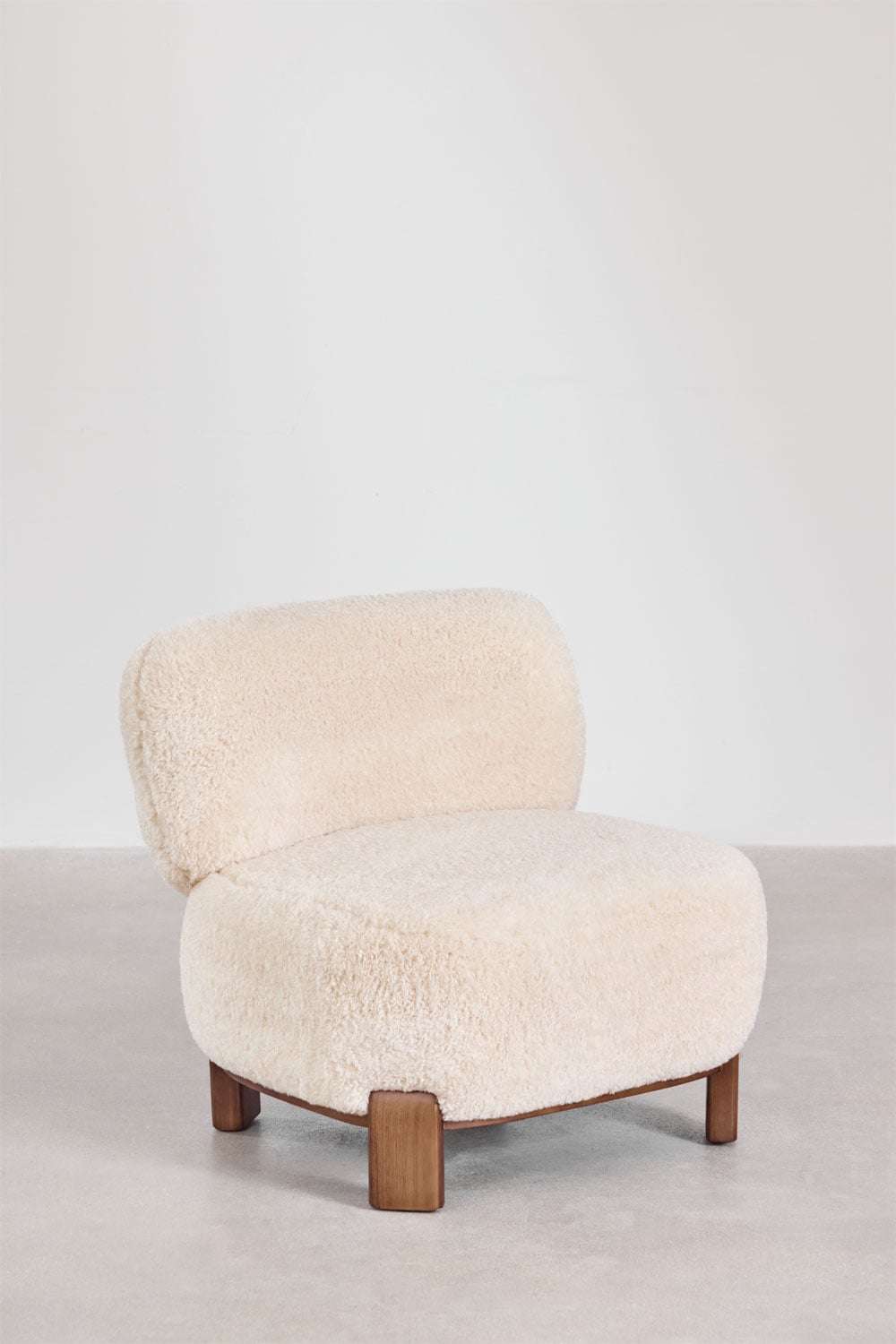 Eldred gestoffeerde houten fauteuil, galerij beeld 3