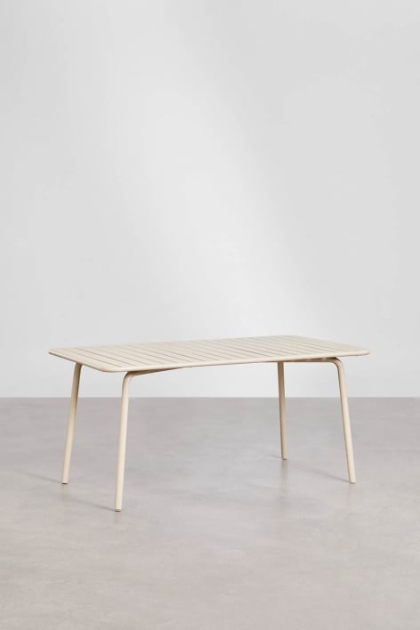 Rectangular eettafel 160x90 cm in staal Florida