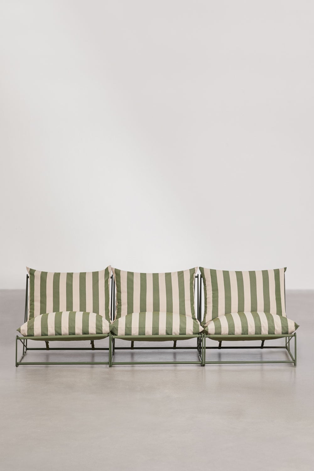 Amaro 3-delige modulaire tuinbank, galerij beeld 5