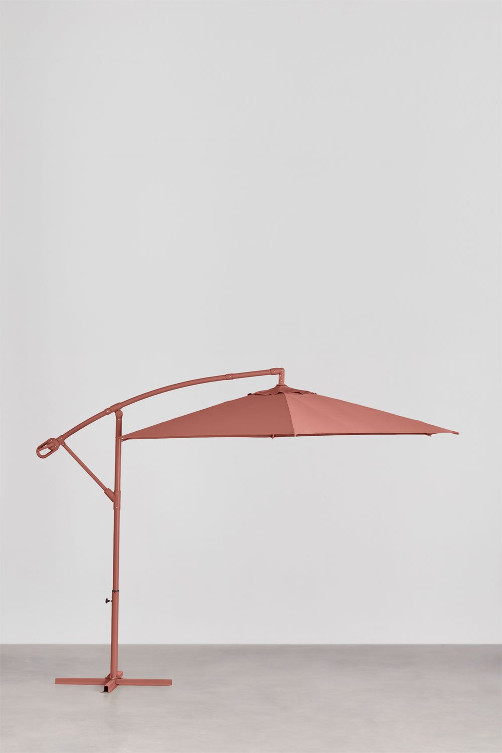 Parasol Ø295 cm van stof en aluminium Salina, galerij beeld 1