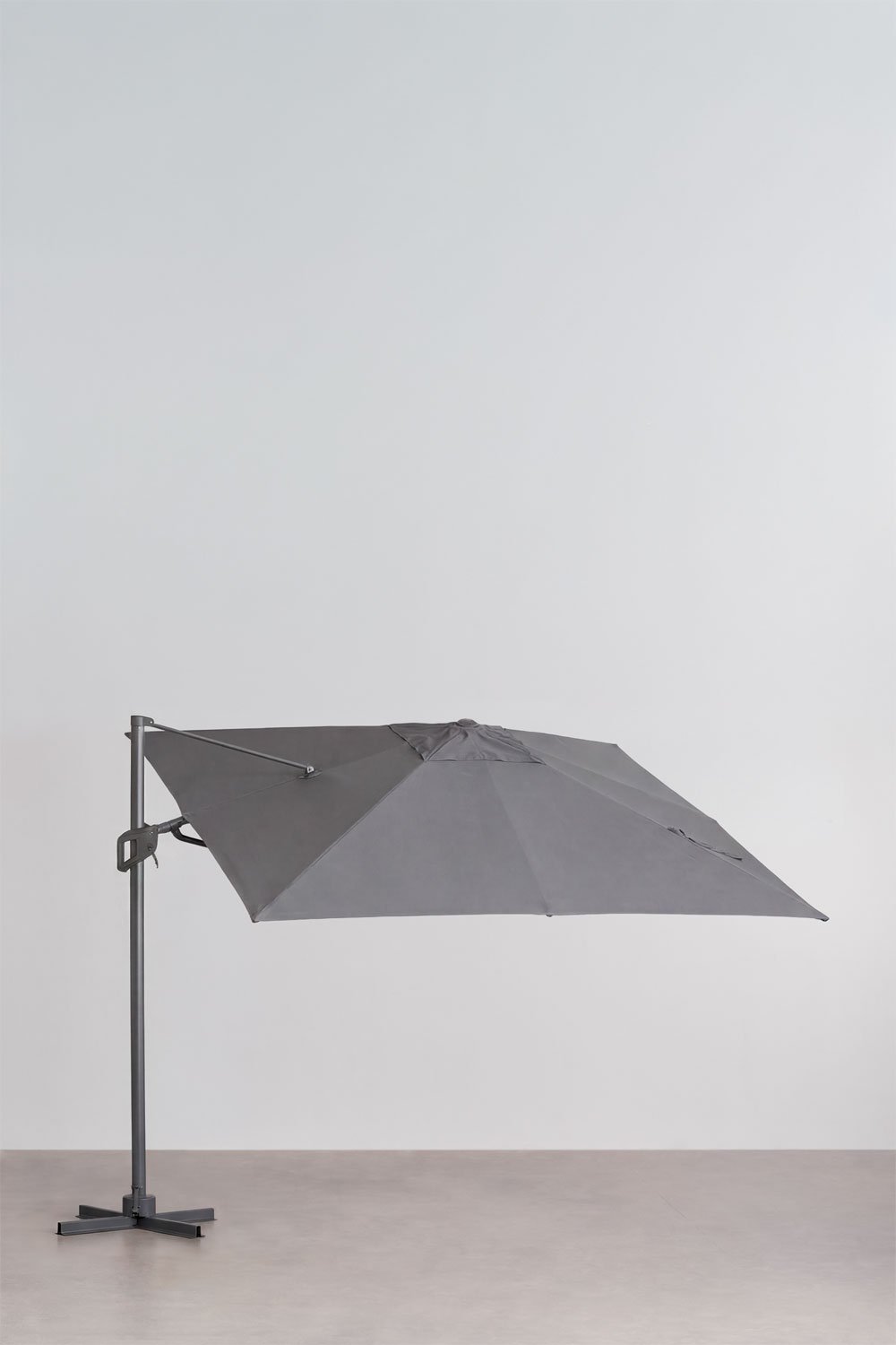 Parasol Ø295 cm van stof en aluminium Hydra, galerij beeld 3