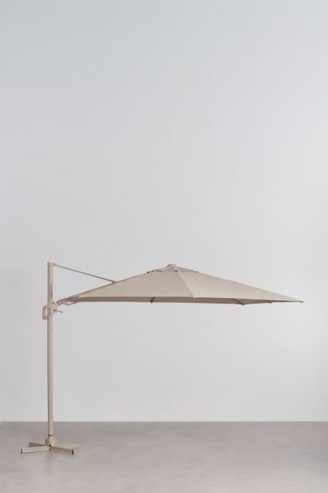 Parasol Ø295 cm van stof en aluminium Hydra