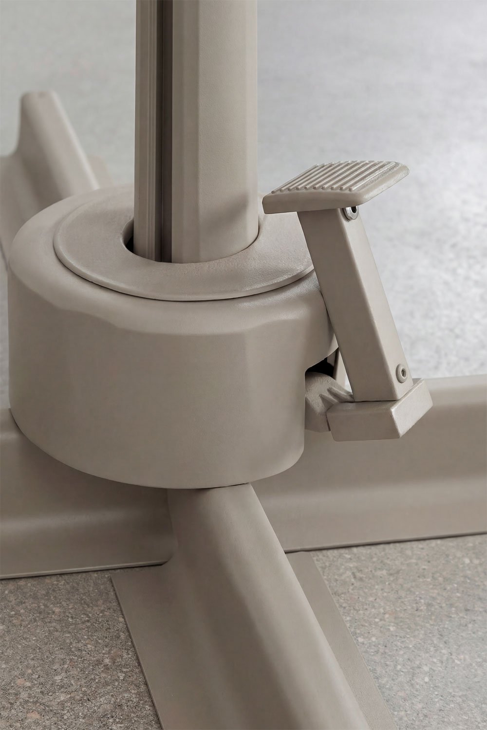 Parasol Ø295 cm van stof en aluminium Hydra, galerij beeld 8