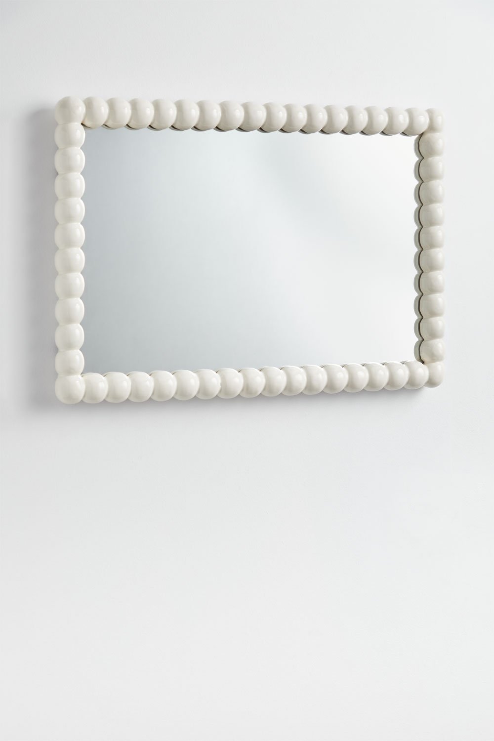 Trisnia mangohouten wandspiegel, galerij beeld 2