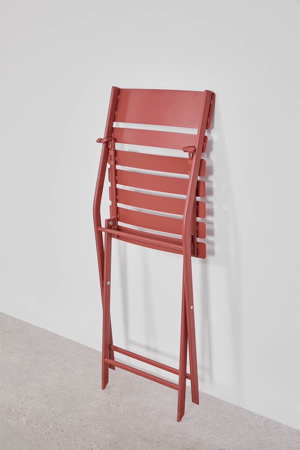 Set van 2 inklapbare tuinstoelen van staal Tamarit, galerij beeld 10