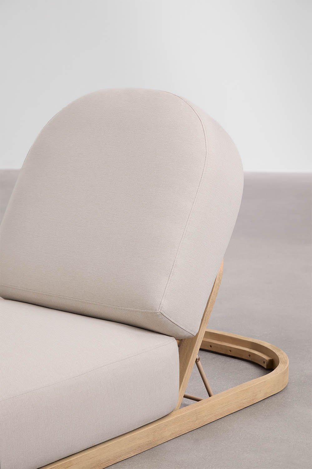 Set van 2 verstelbare ligstoelen van acaciahout Verona, galerij beeld 5