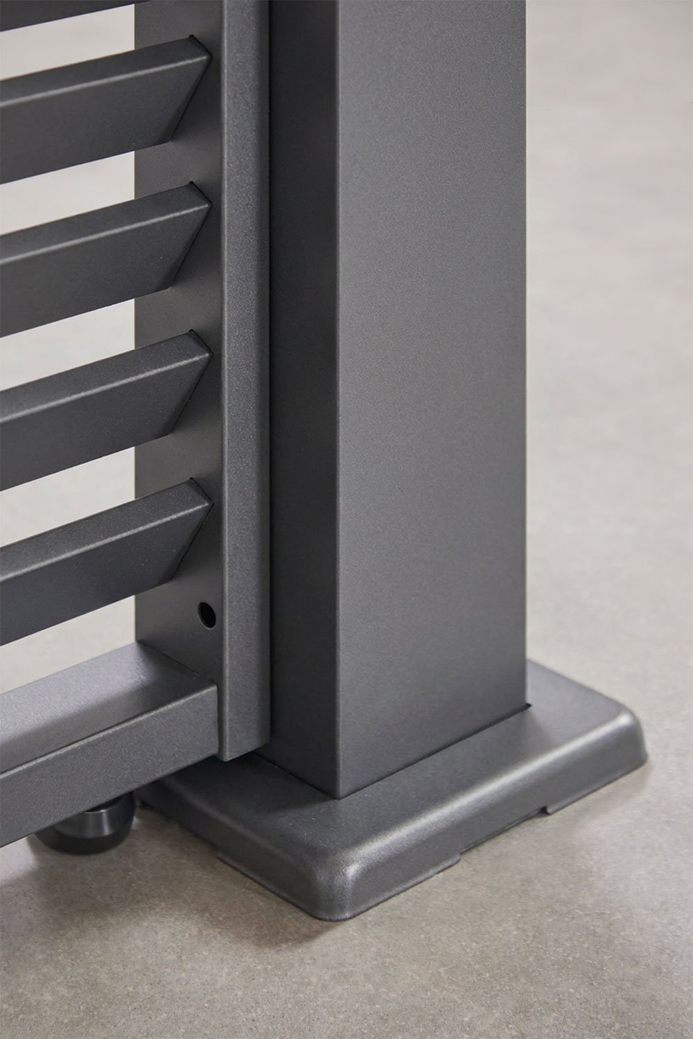 Zijpaneel voor bioclimatische pergola met aluminium lamellen Druvia, galerij beeld 3