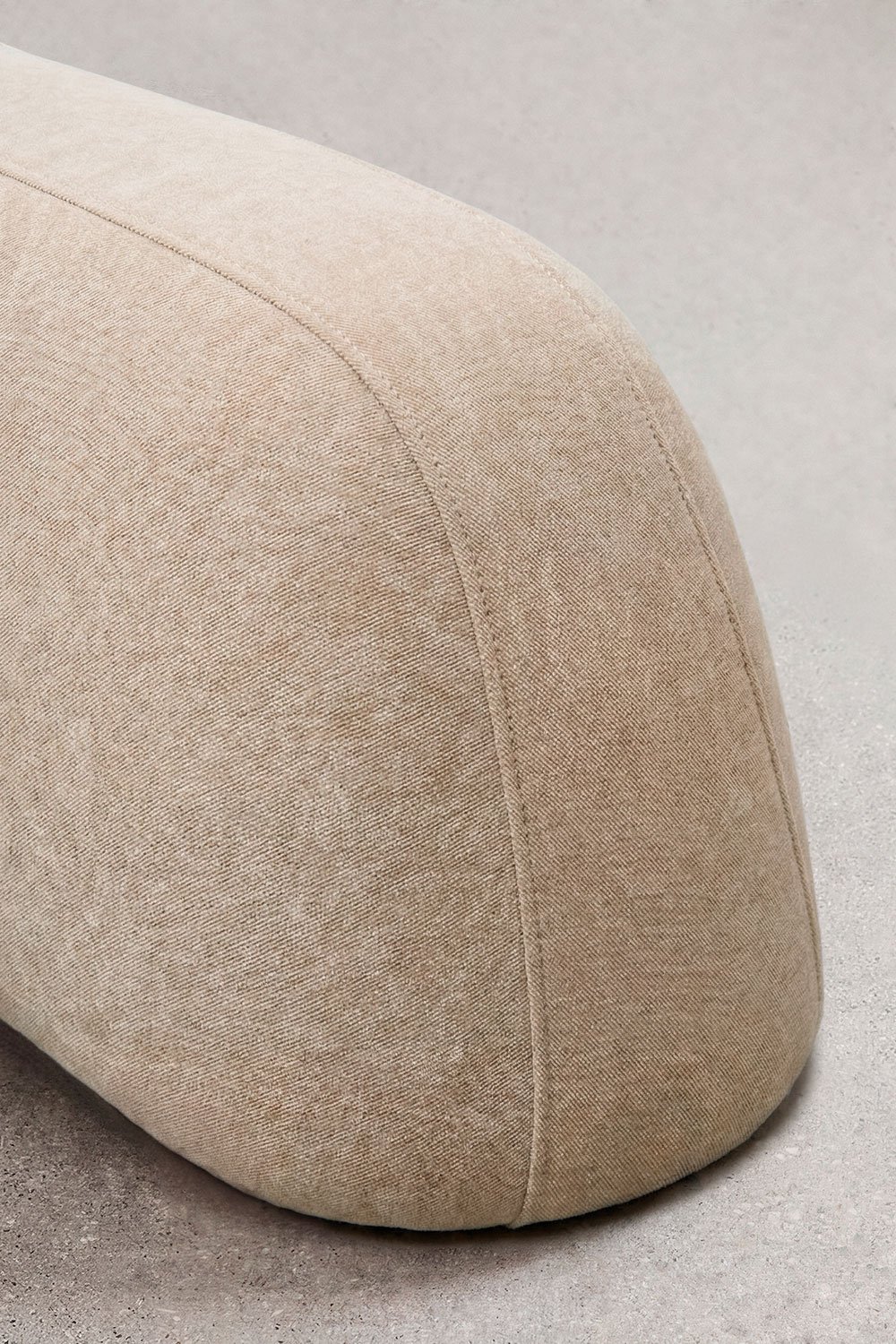 80 cm rugleuning voor modulaire bank Giorgia bekleed, galerij beeld 2