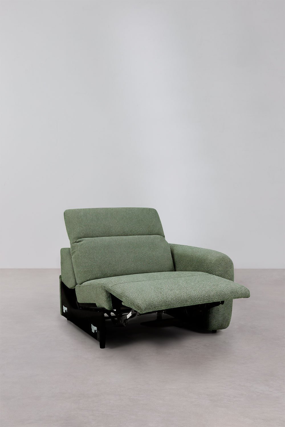 Woonkamer set met elektrische en verstelbare 2-zitsbank en gestoffeerde fauteuil Peggy, galerij beeld 11