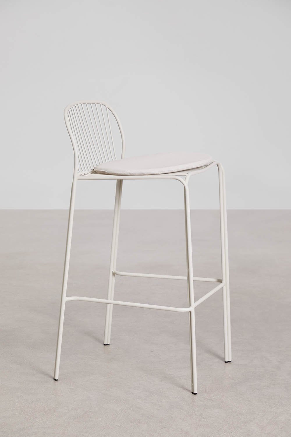 Anerina hoge tuinstoel van staal, galerij beeld 2