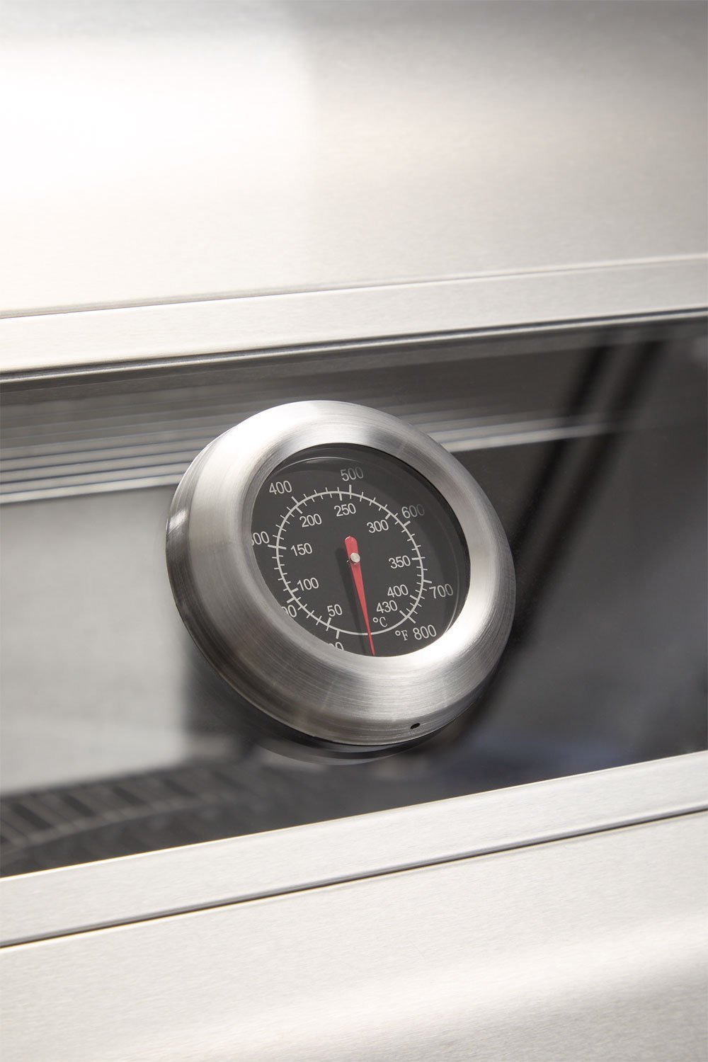 Module met gasbarbecue met 4 branders voor modulaire buitenkeuken van Rivana-staal, galerij beeld 10