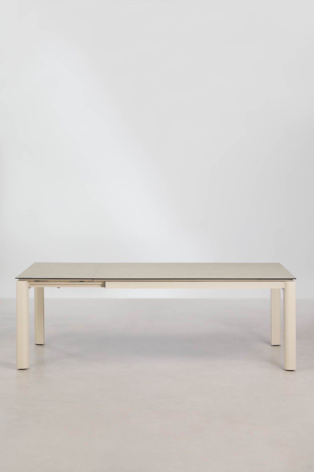 Uitbreidbare rechthoekige tuintafel van keramisch glas Sylvara, galerij beeld 3