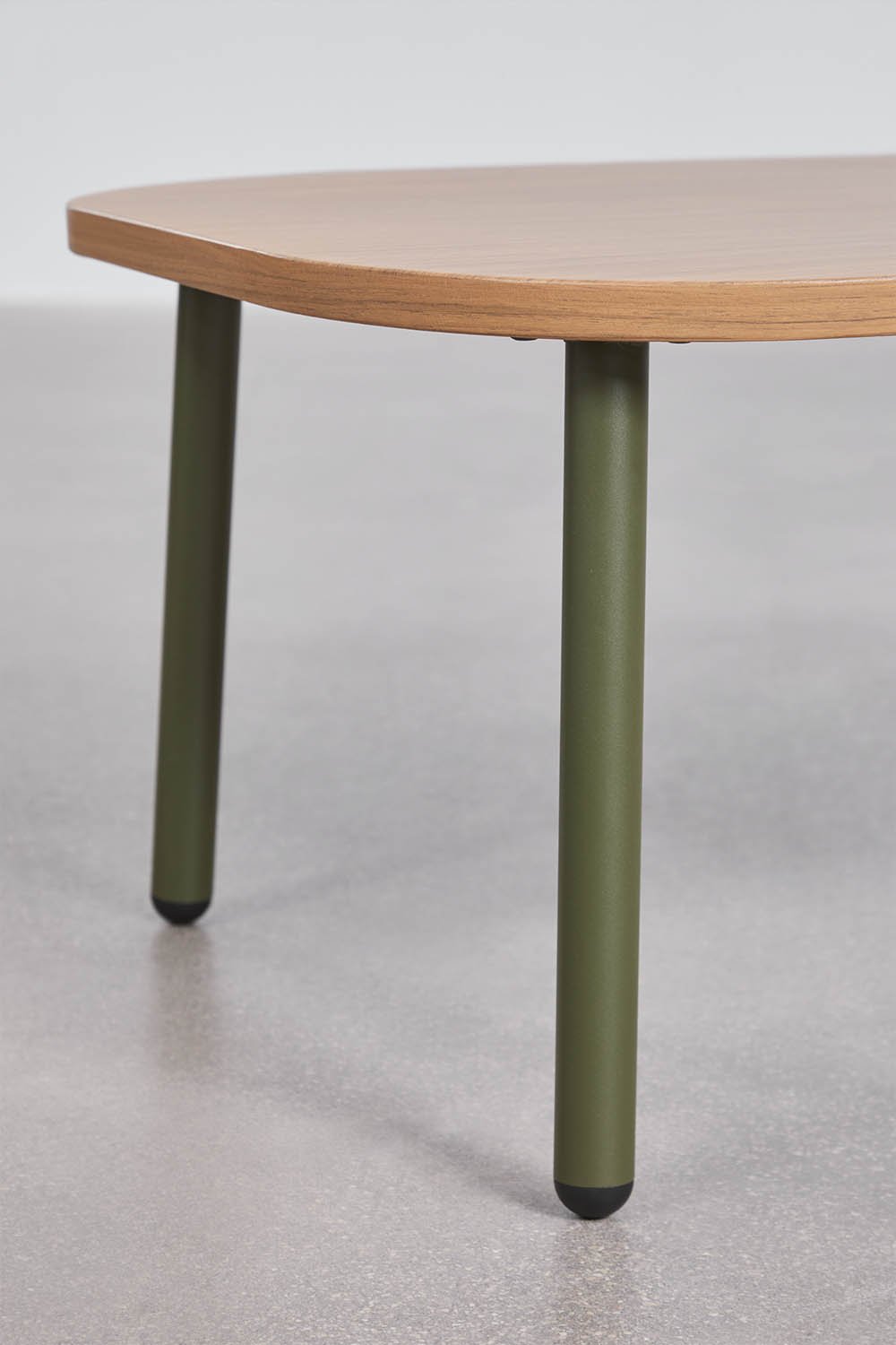 Ovalen tuintafel 90x60 cm van Zunika-staal, galerij beeld 3